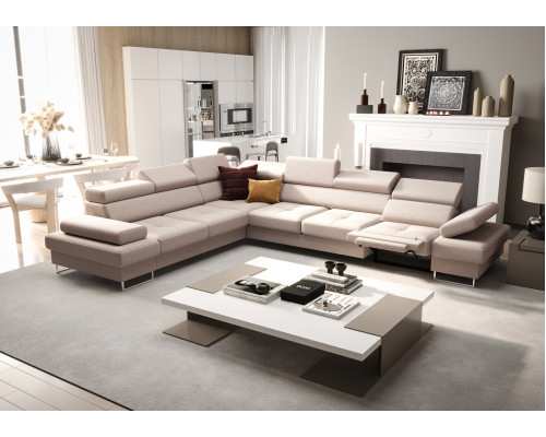 GALAXY L MAX RELAX rohová sedacia súprava 