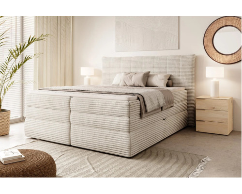 WERSAL AMBER moderná boxspring posteľ s úložným priestorom WERSAL AMBER moderná boxspring posteľ s úložným priestorom