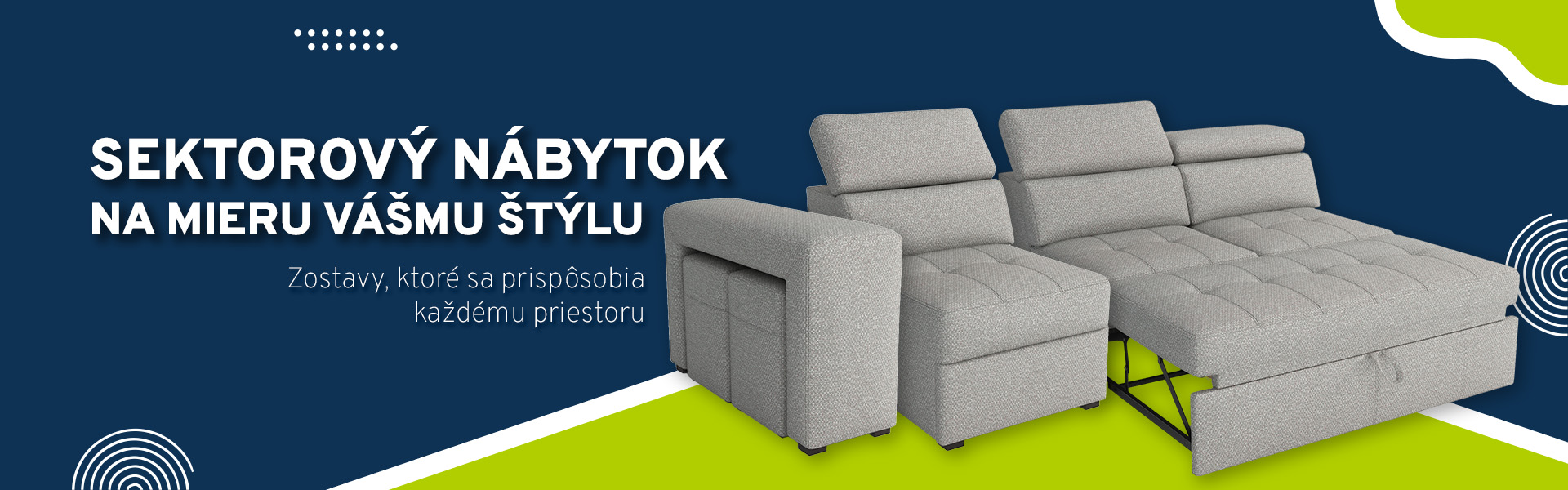 Sektorový nábytok