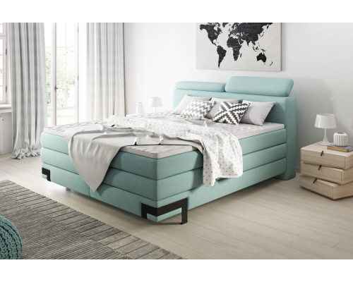 WERSAL KANO moderná boxspring posteľ s úložným priestorom