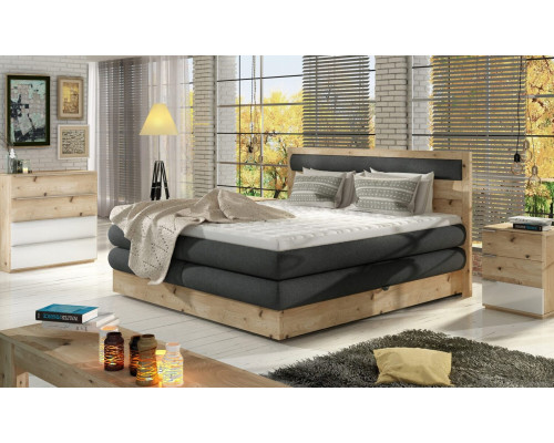 WERSAL DIORI boxspring posteľ massiv wood s úložným priestorom
