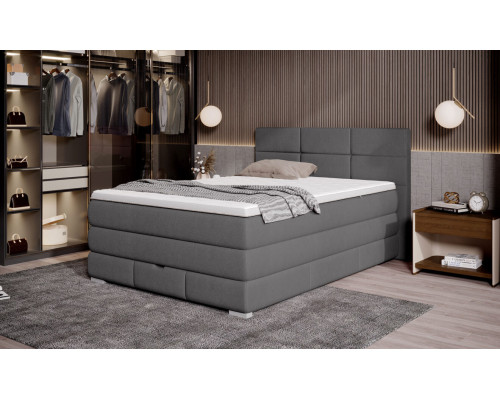 WERSAL RITA moderná boxspring posteľ s úložným priestorom 