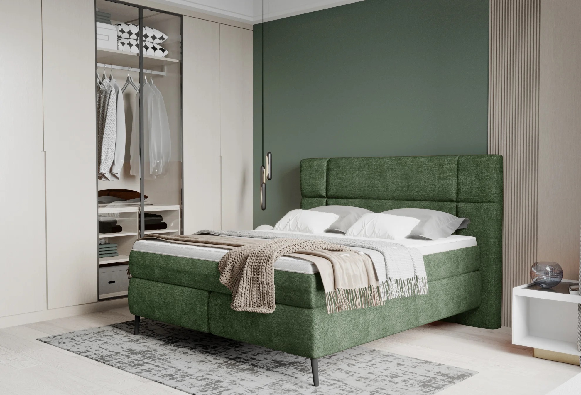 Fotografia produktu: WERSAL LUCIO moderná boxspring posteľ