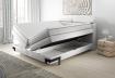 WERSAL KANO moderná boxspring posteľ s úložným priestorom